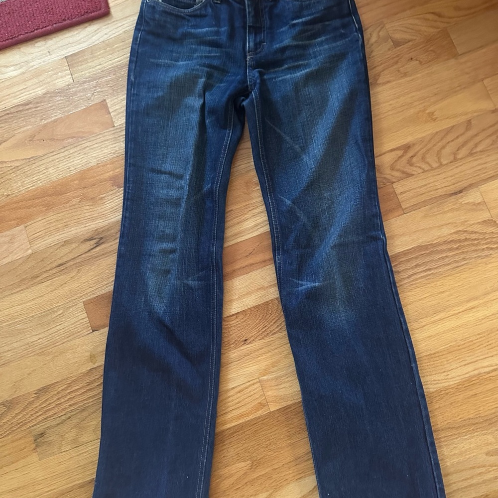 Burberry Dark Indigo Women's Straight Leg Jeans